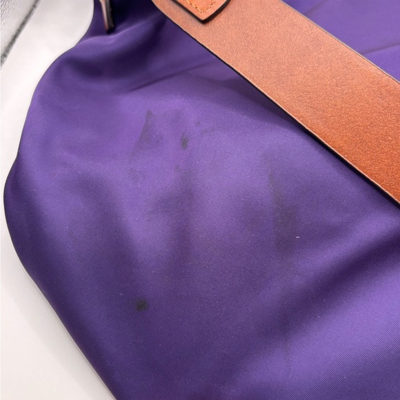 Vintage dooney & bourke large shoulder nylon tote with coin wristlet - Picture 7 of 12